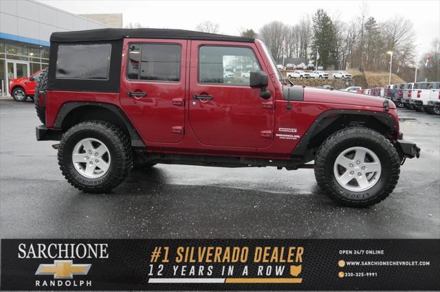 used 2013 Jeep Wrangler Unlimited car, priced at $13,500