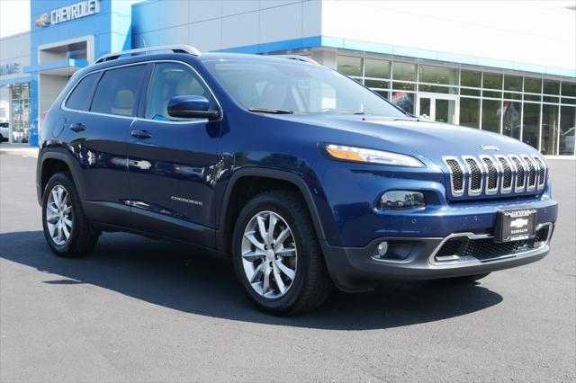 used 2018 Jeep Cherokee car, priced at $18,000