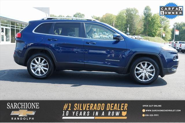 used 2018 Jeep Cherokee car, priced at $18,000