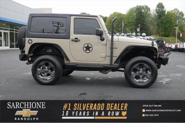 used 2017 Jeep Wrangler car, priced at $18,500