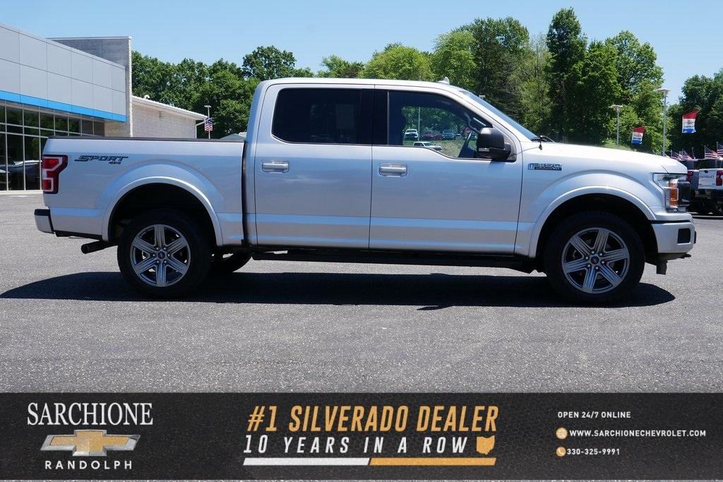 used 2018 Ford F-150 car, priced at $25,000