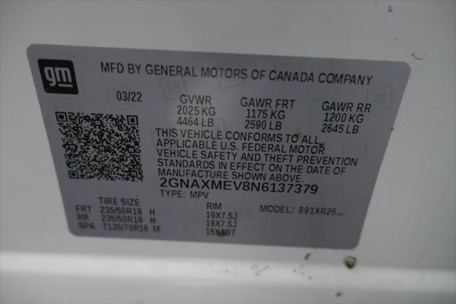 used 2022 Chevrolet Equinox car