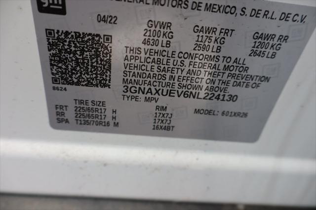 used 2022 Chevrolet Equinox car
