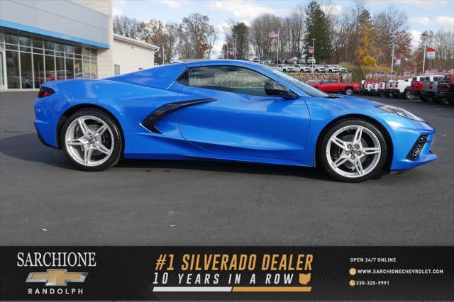 new 2025 Chevrolet Corvette car, priced at $86,020