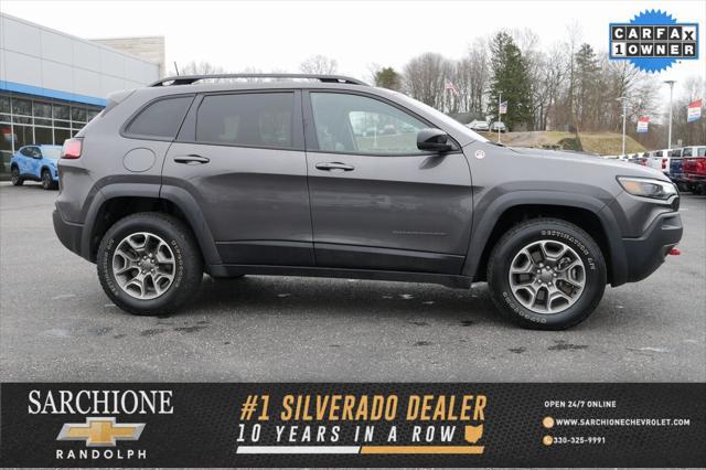 used 2022 Jeep Cherokee car, priced at $25,500