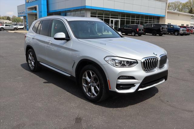 used 2021 BMW X3 car, priced at $29,500