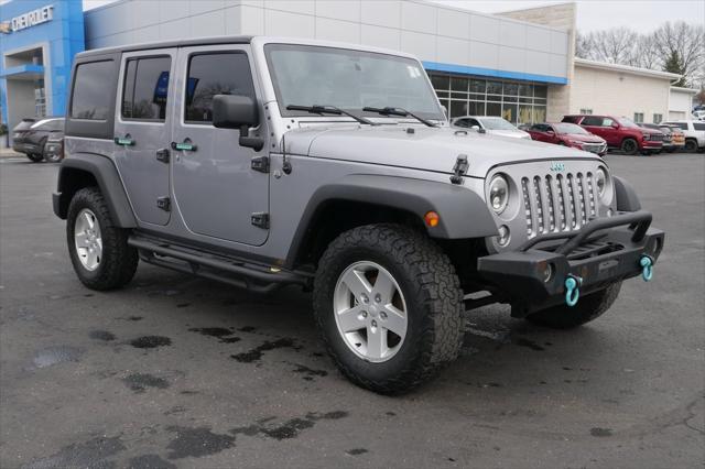 used 2018 Jeep Wrangler JK Unlimited car, priced at $18,900