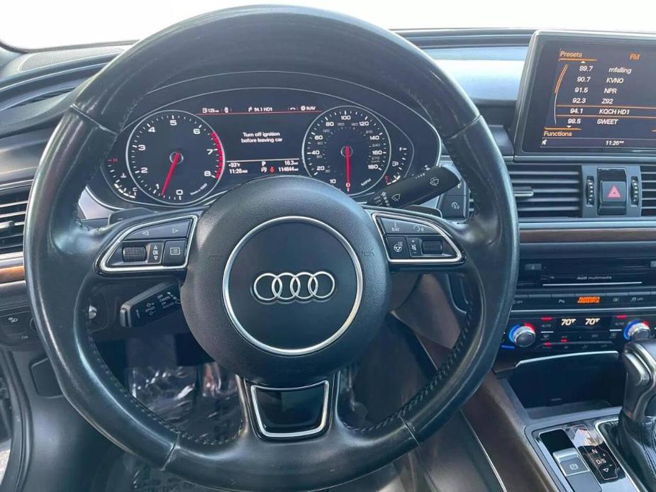 used 2015 Audi A6 car, priced at $16,500