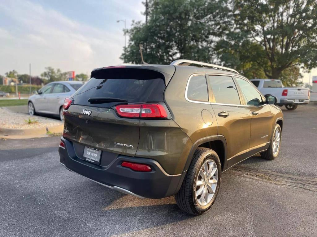 used 2016 Jeep Cherokee car, priced at $13,500