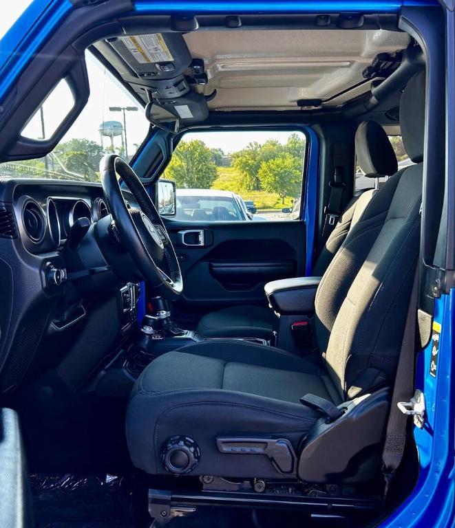 used 2021 Jeep Wrangler car, priced at $22,500