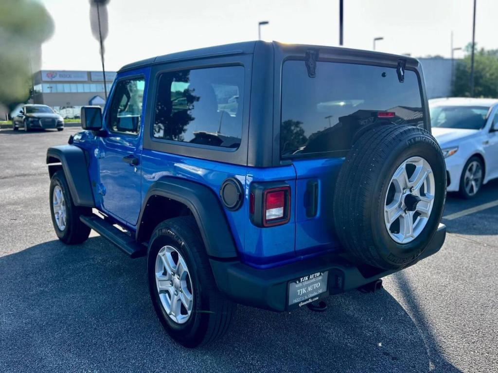 used 2021 Jeep Wrangler car, priced at $22,500