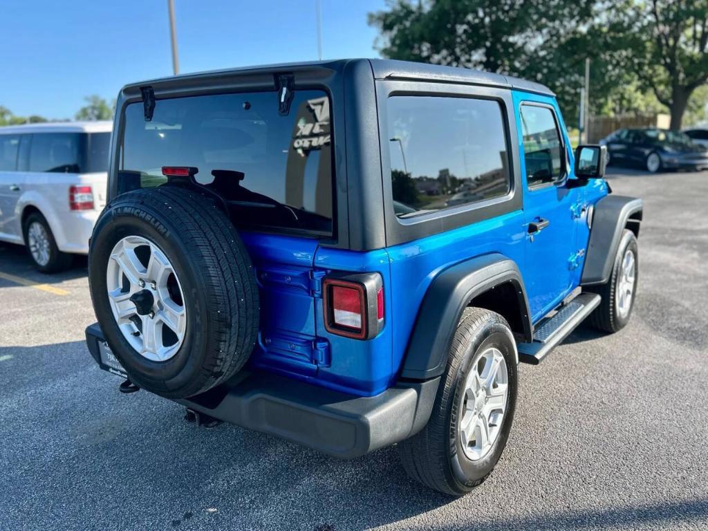 used 2021 Jeep Wrangler car, priced at $22,500
