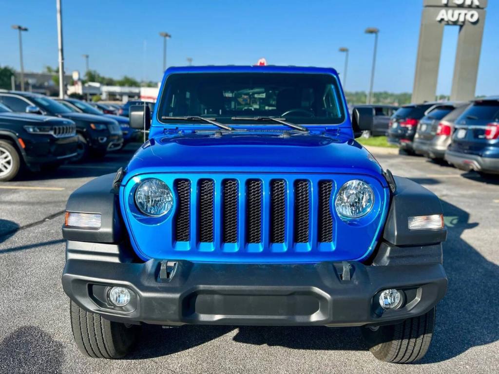 used 2021 Jeep Wrangler car, priced at $22,500
