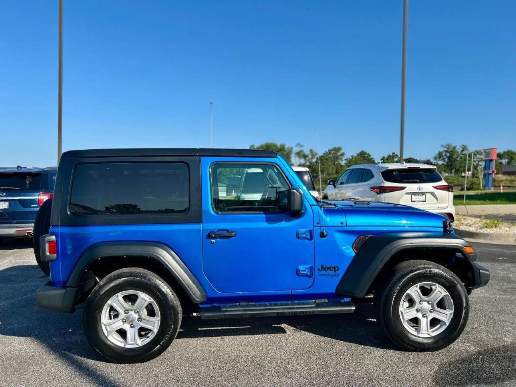 used 2021 Jeep Wrangler car, priced at $22,500