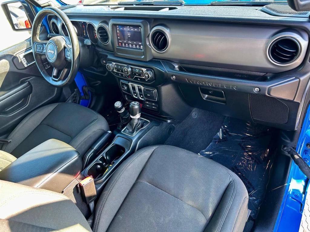 used 2021 Jeep Wrangler car, priced at $22,500