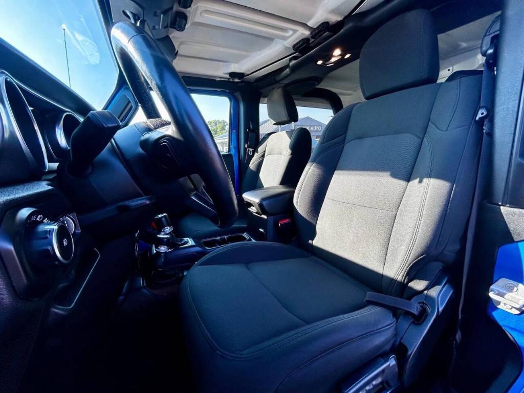 used 2021 Jeep Wrangler car, priced at $22,500