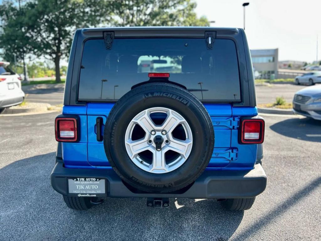 used 2021 Jeep Wrangler car, priced at $22,500