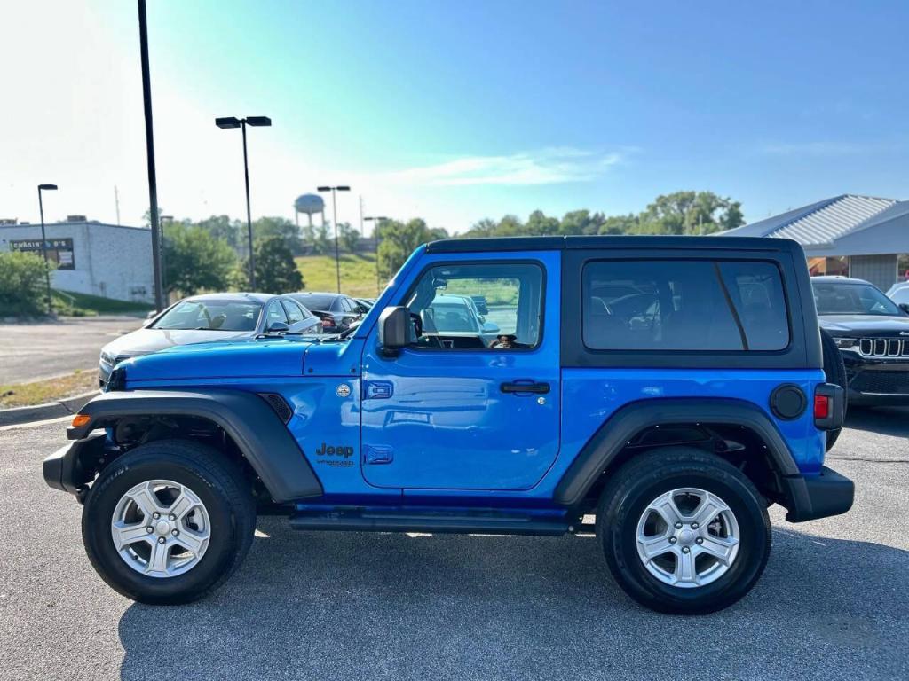 used 2021 Jeep Wrangler car, priced at $22,500