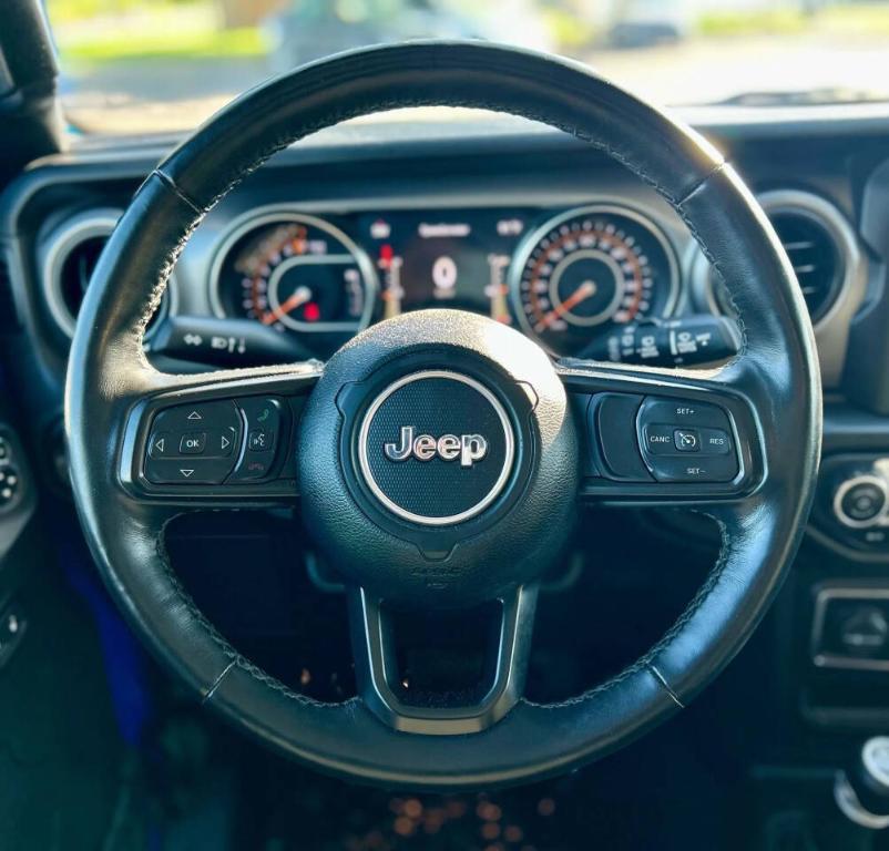 used 2021 Jeep Wrangler car, priced at $22,500