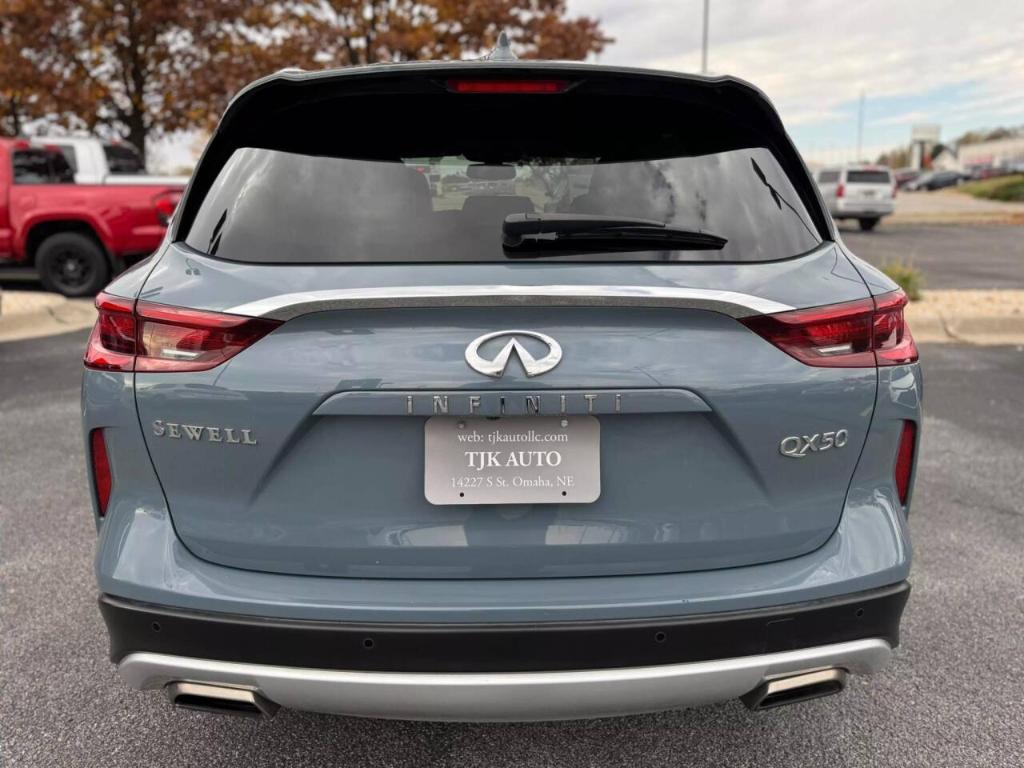 used 2022 INFINITI QX50 car, priced at $21,500