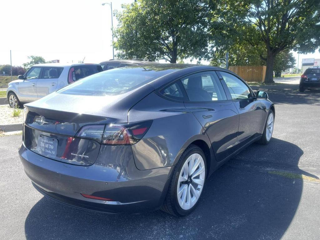 used 2022 Tesla Model 3 car, priced at $32,500