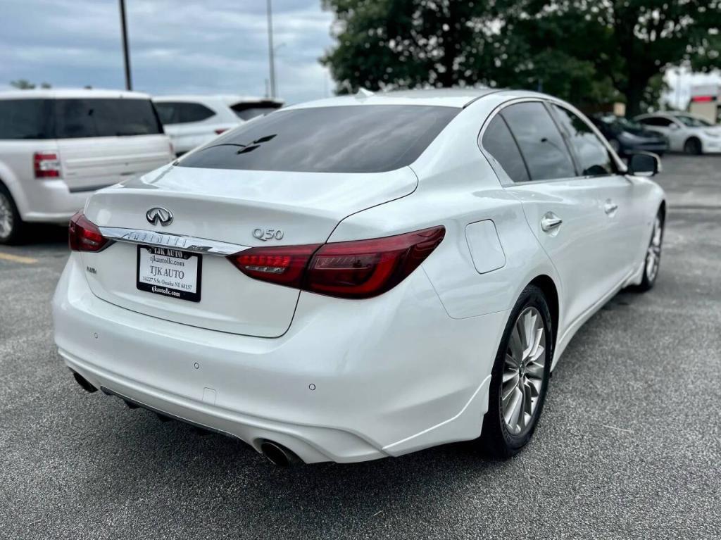 used 2020 INFINITI Q50 car, priced at $19,500