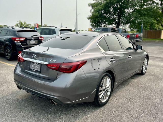 used 2021 INFINITI Q50 car, priced at $22,500