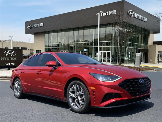 used 2022 Hyundai Sonata car, priced at $18,500