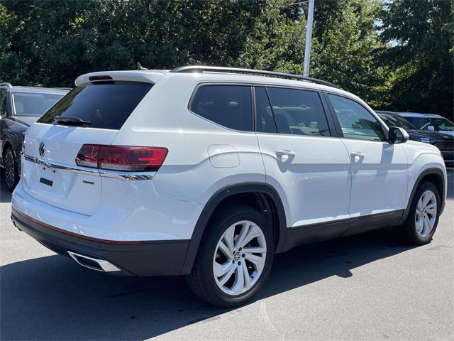 used 2021 Volkswagen Atlas car, priced at $21,500