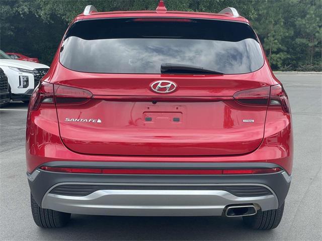 used 2022 Hyundai Santa Fe car, priced at $21,900