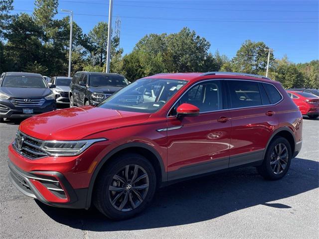 used 2022 Volkswagen Tiguan car, priced at $22,500