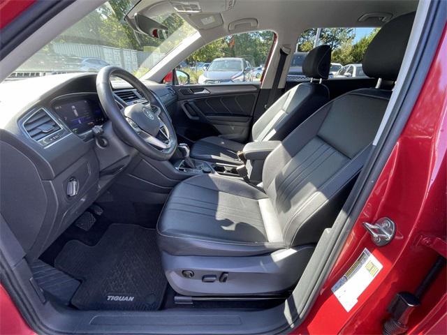 used 2022 Volkswagen Tiguan car, priced at $22,500