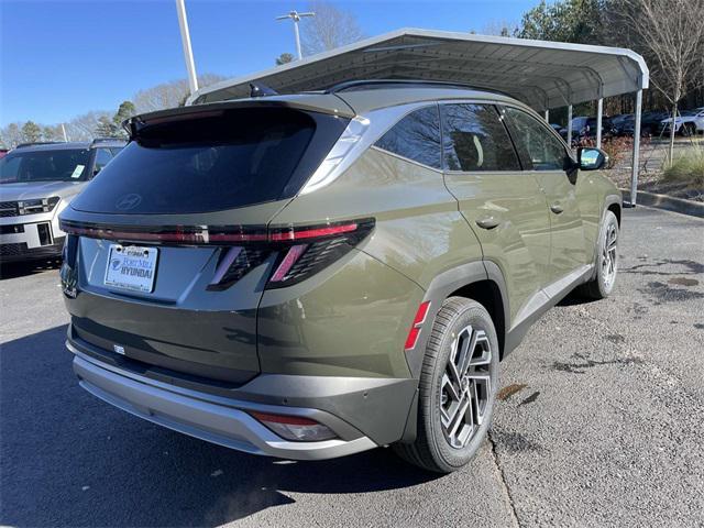 new 2025 Hyundai Tucson car, priced at $40,730