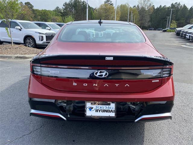 new 2025 Hyundai Sonata Hybrid car, priced at $39,960