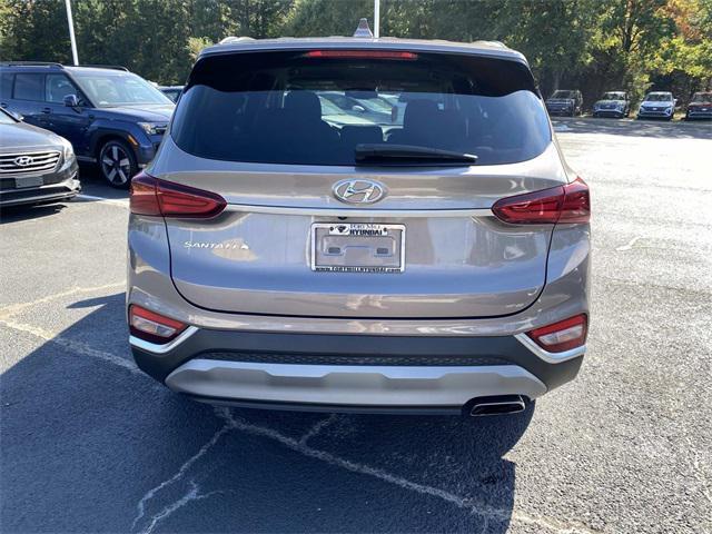 used 2019 Hyundai Santa Fe car, priced at $17,500