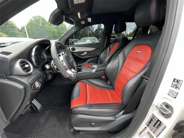 used 2021 Mercedes-Benz AMG GLC 63 car, priced at $56,900