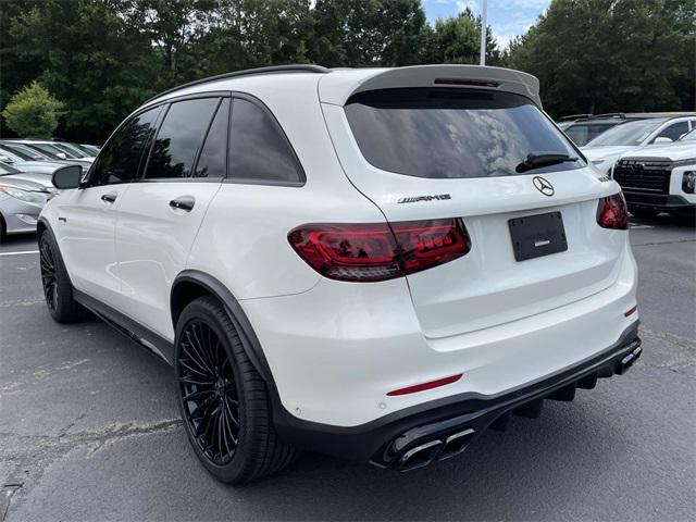 used 2021 Mercedes-Benz AMG GLC 63 car, priced at $56,900