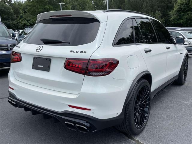 used 2021 Mercedes-Benz AMG GLC 63 car, priced at $56,900