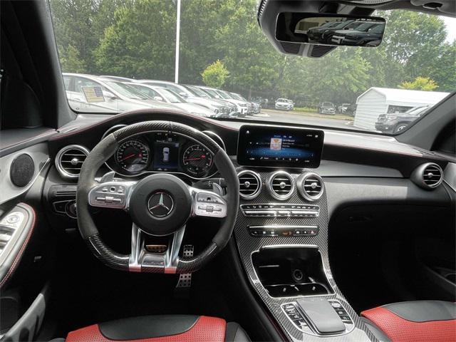 used 2021 Mercedes-Benz AMG GLC 63 car, priced at $56,900