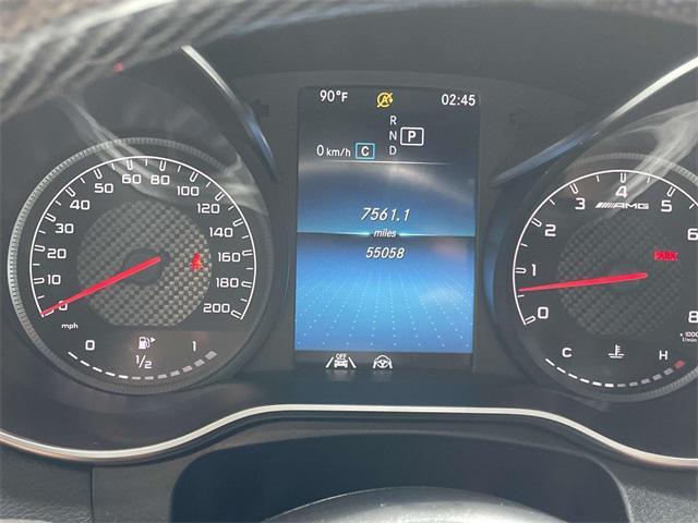used 2021 Mercedes-Benz AMG GLC 63 car, priced at $56,900