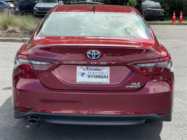 used 2021 Toyota Camry Hybrid car, priced at $26,900