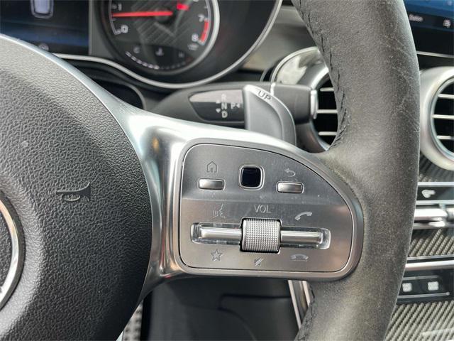 used 2021 Mercedes-Benz AMG GLC 63 car, priced at $51,999