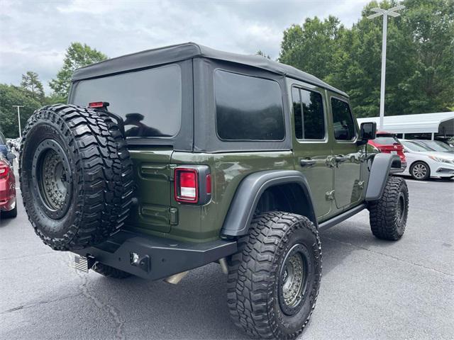used 2021 Jeep Wrangler Unlimited car, priced at $34,900