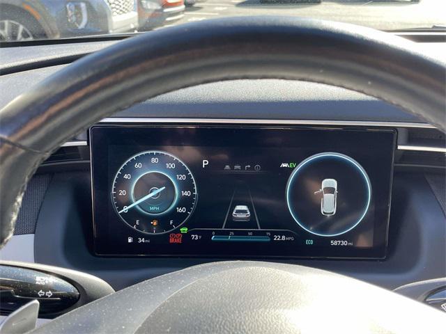 used 2022 Hyundai TUCSON Hybrid car, priced at $25,500