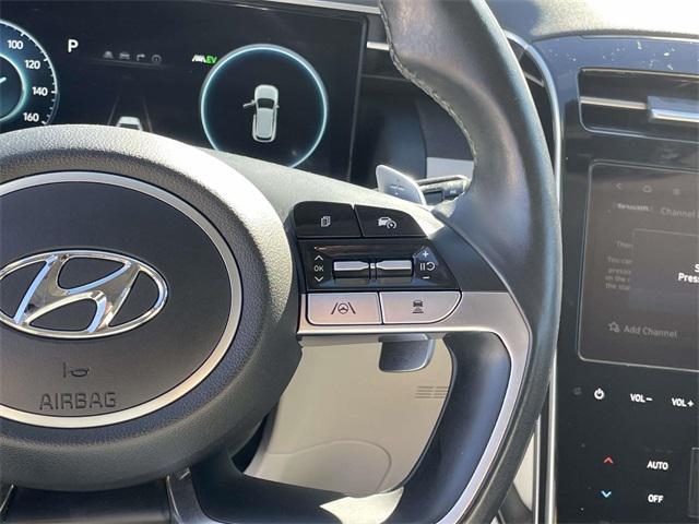 used 2022 Hyundai TUCSON Hybrid car, priced at $25,500