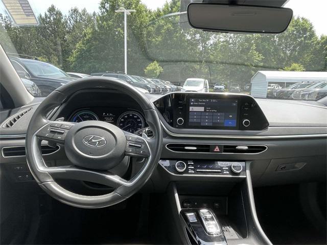 used 2022 Hyundai Sonata Hybrid car, priced at $17,900