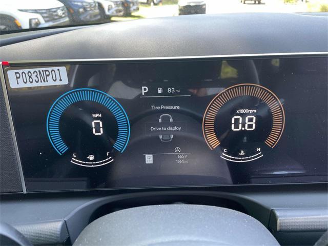 new 2025 Hyundai Tucson car, priced at $33,095