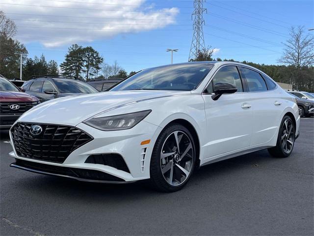 used 2022 Hyundai Sonata car, priced at $23,500