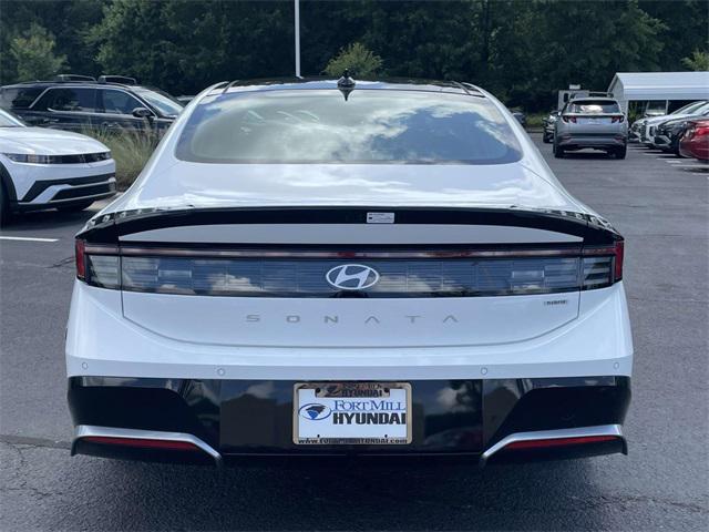 new 2025 Hyundai Sonata Hybrid car, priced at $40,110