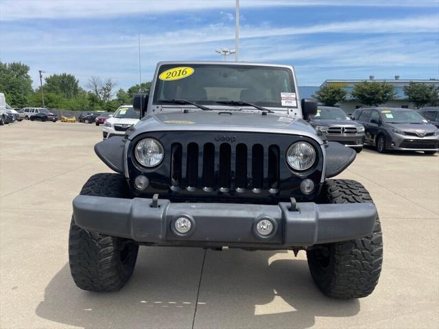 used 2016 Jeep Wrangler Unlimited car, priced at $17,995